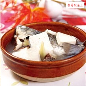 养生菜适合平和体质香菇鲫鱼豆腐汤—净菜配菜