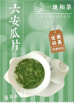 一地和茶中国十大名茶历史悠久六安瓜片